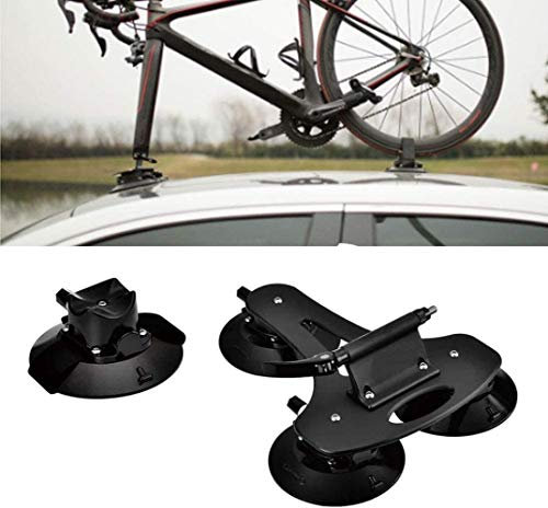 ZCX Bicycle Bike Car Cycle Carrier With Sucker Car Suction Roof For Sports Outdoors Tourism Camping For Cars Bike Carriers Roof Mounted Bicycle Carrier Car Back Rack Rear Mounted Universal Travel Tran