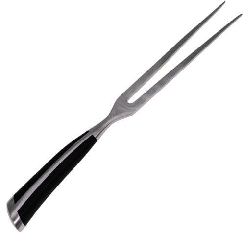 Kaycrown Carving Fork, Stainless Steel Meat Fork with Long Heat-Resistant Handle, Durable and Practical for Barbecue, Serving, Cooking, Grilling, Roasting
