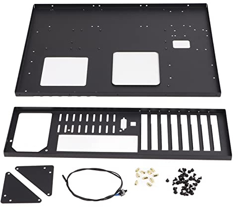 Mining Rig Frame, Computer SECC Chassis Motherboard Bracket Kit Open Design Support Motherboards Innerhalb von Ca. 305 X 245 Mm / 12,0 X 9,6 Zoll