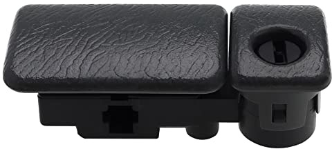 VGOL Glove Box Lock Latch Handle 73430-76811-P4Z Compatible with Jimny Vitara Grand Vitara 2000-2018 Car Interior Replacement Accessories ABS Black