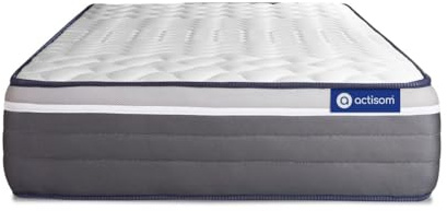 Matelas Actilatex Plus 80 x 200 Latex et mémoire de Forme - Epaisseur : 26 cm - Confort : Très ferme26Très Ferme