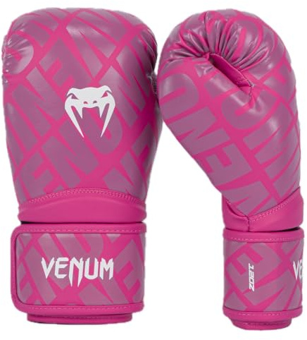 Venum, Contender 1.5 XT boxningshandskar, vuxna, 8 uns, vit/rosa