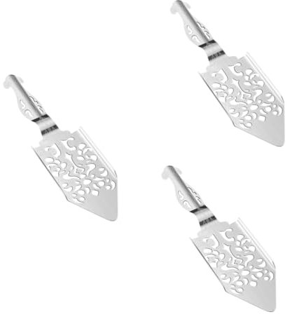 IMIKEYA Lot De 3 Passoires À Sucre Vintage Louche Filtre À Glace Cuillère À Passoire De Bar Ustensile De Cuisine Pour Bar Fête Cuisine