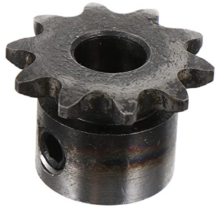 Mobestech 2pcs Teeth Motor Metal Sprocket for Machine Roller Chain Drive Sprocket Motor Gear Part for Chaindrive