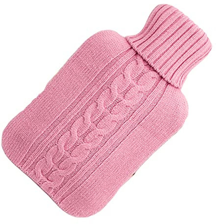 minkissy couverture de bouteille d'eau chaude pour bouteille d'eau housses de bouillotte bouillote bouillottes étui pour housse de femme Garder au chaud