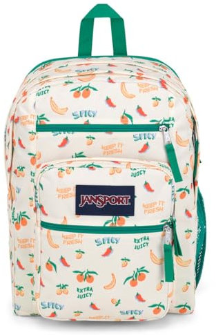 JANSPORT Big Student, Mochila Unisex adulto, Talla única, Multicolor (Five A Day Cream)