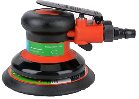 pulidora de Autos Lijadora orbital aleatoria, lijadora orbital neumática, amoladora de aire, máquina pulidora/rectificadora excéntrica al vacío de 125 mm, herramientas neumáticas