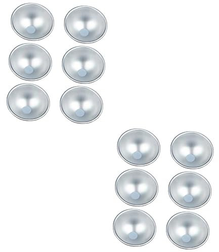 CONGARTENO 12pezzi Antiaderente Per Muffin e Utensili Per Per Dessert Budini e Cupcake