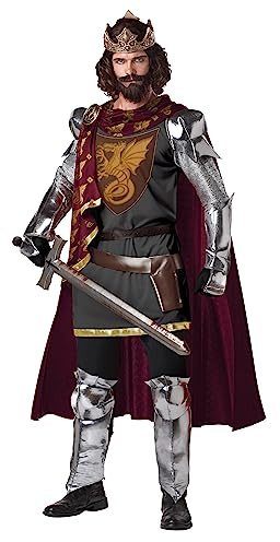 California Costumes Herren King Arthur Kostüm für Erwachsene (1er Pack)
