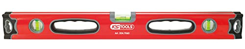 KS Tools 204.7060 Niveau aluminium à double semelle fraisée 600 mm | Niveau aluminium à double semelle, L.600 mm