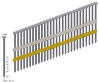 Prebena Rundkopf-Nägel RK28/70BK blankp.; Pkt. = 3.000 Stk.