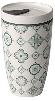 Villeroy & Boch – Becher To Go Jade 350 Ml, Spülmaschinenfest, Mikrowellensicher, Kaffeebecher To Go, Becher Keramik Mit Deckel, Coffee To Go Becher Für Kaffee, Heißgetränkebecher, Premium Porzellan