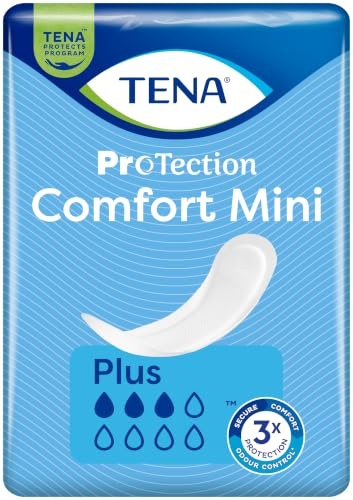 Multipack 6 x TENA Komfort Mini Plus, 300 ml, 30 Stück