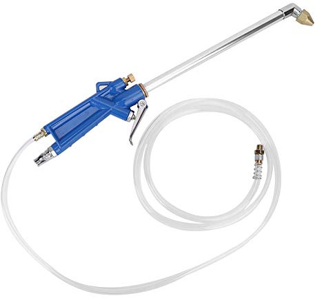 Pulvérisateur de lavage de voiture, alliage + caoutchouc 40 cm Nettoyage de l'eau de voiture Nettoyeur d' moteur Outil pneumatique avec tuyau de 1,2 m, pour pulvériser du kérosène, du savon et d'