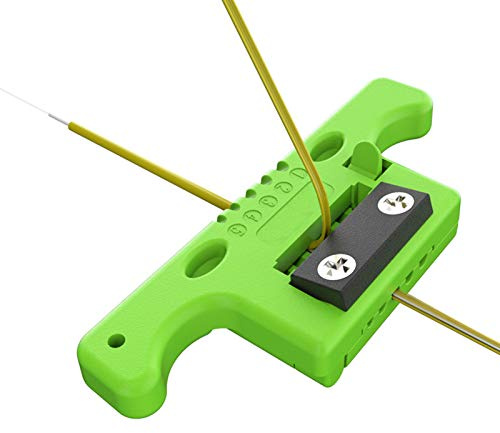 Abisolierer, Abisolierzange Mit Schlossdesign, Kabel Entmantler Geeignet für Lichtwellenleiter mit einem Außendurchmesser von 1,9-3,0 mm