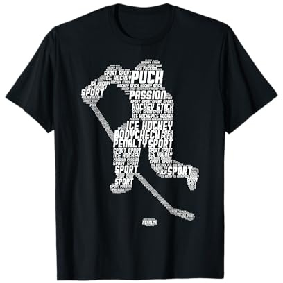 Giocatore di hockey su ghiaccio Youth Kids Boys Men Maglietta