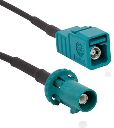 Cavo coassiale RF, FAKRA Plug to Jack, 24 pollici, RF Connettori coassiali assemblaggi cavi