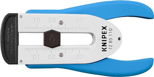 KNIPEX Abisolierwerkzeug für Glasfaserkabel in Blister 190 mm, 12 85 110 SB