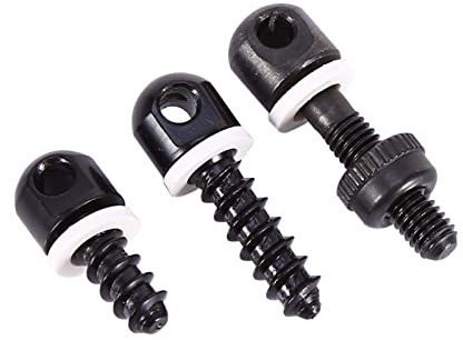 TOUISEDGI Allen Sling Swivel Stud Kit, Durable 3x Quick Detach Sling Screw Adapter Studs Base Swivel Tool for Wood Synthetic Stocks