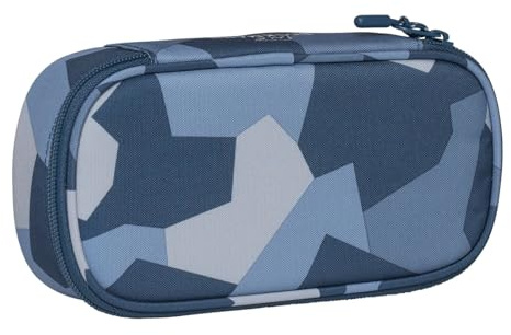 Beckmann Sport Jr. Ovales Pencil Case Blue Camo