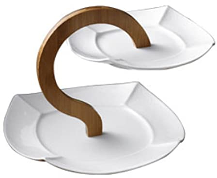 Supporto per Dolci Alzata for torta da dessert, ciotola for frutta Alzata for pasticceria in plastica Alzata for cupcake piccola Vassoio for biscotti Caramelle Piatto di frutta e vassoi Contenitore fo