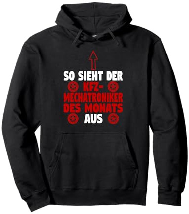 KFZ Mechatroniker des Monats - Schrauber im Motorsport Pullover Hoodie