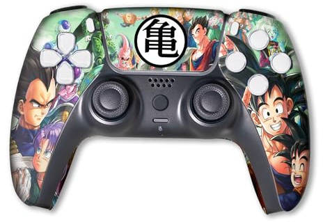 D. B. Z. FAM Controller PS-5 personalizzato wireless compatibile con console Play-Station 5 di BCB Controllers | Orgogliosamente personalizzato negli Stati Uniti con stampa permanente HYDRO-DIP (non
