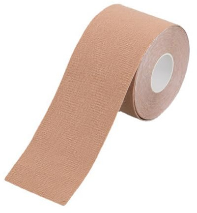1 rollo de cintas push up, 5 cm x 5 m, cinta autoadhesiva, cinta invisible para sujetador, cinta elástica para el pecho, impermeable, a prueba de sudor, para vestidos de novia, no., NO