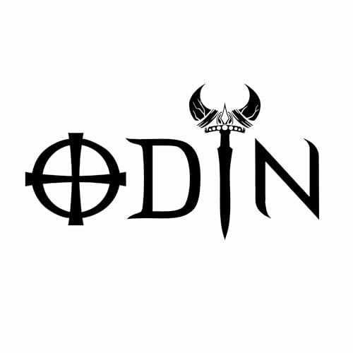 Viking Wikinger Krieger Odins Son Schriftzug 20 x 8,5 cm Aufkleber Sticker PKW Car Styling Wohnmobil - viele Farben - DIE WERBESCHEUNE