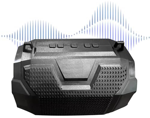 Rrlihjgu Haut-Parleur Portable - Enceinte Musicale sans Fil | Système de Son Surround avec Caisson de Basse pour Usage Moderne en Cuisine, Salon, Chambre, Patio, Arrière-Cour et Voyages en