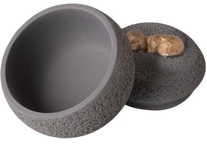 Caja conmemorativa de cenizas para mascotas, contenedor de recuerdo antideslizante suave, adorable cachorro condolencias ataúd funerario, pérdida y exhibición de memoria conmemorativa para recuerdo de