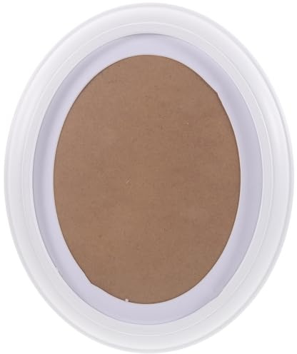 PRETYZOOM Oval Wooden Picture Frame 11.42 X 9.45 X 0.87 in Wall Hanging Decoration Photo Frame for Tabletop Display Home Decor Storage and Protection for Pictures