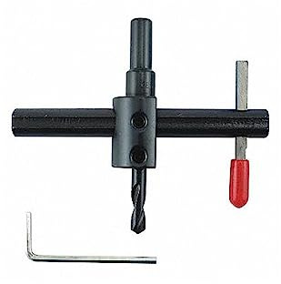 General Tools Standard-Kreisschneider, einstellbar 1-Zoll bis 6-Zoll (5B)