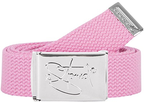 2Stoned Hosengürtel Stoffgürtel Unisex, Chromschnalle Classic, 3 cm breit für Damen und Herren