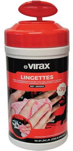 Virax – Pot Lingettes (70U)