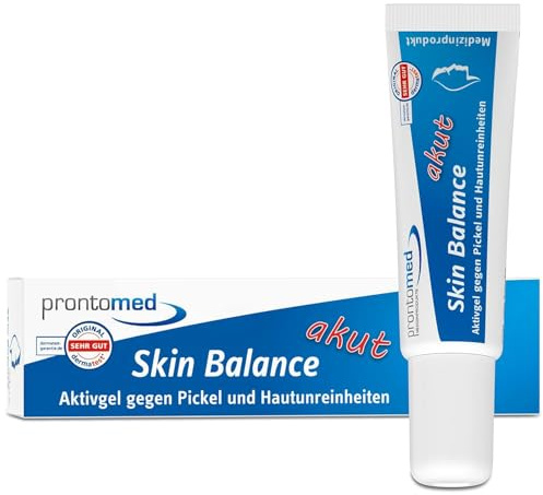 Prontomed Skin Balance akut 8ml - Innovatives Aktivgel gegen Pickel und Hautunreinheiten | beugt Entzündungen effektiv vor