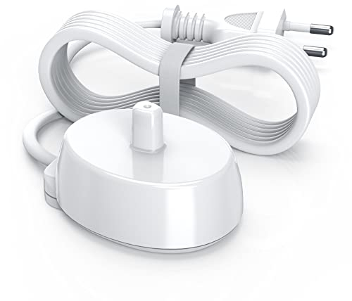 Ladegerät für Braun Oral-B Elektrische Zahnbürste Pro Genius Smart Serie, Pro 3900 3500 3000 2500 750 8900 9900, iO4/ iO5/ iO6, Type 3757 Ladestation für Oral B IP67 Wasserdicht Tragbares Ladegerät