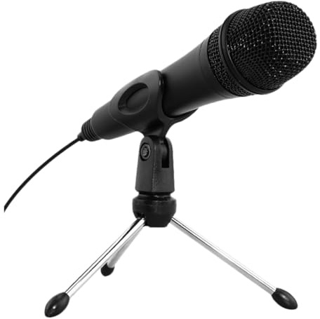 SAFIGLE USB-kondensatormikrofon Für Pc Tischmikrofon Halterung Gesangsmikrofon Für Gaming Podcast Und Livestreaming Robustes Und Metallgehäuse Professionelles Design Zur Störgeräuschreduzi