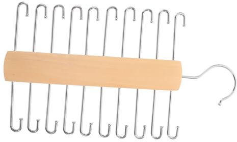 KITANDOVE Krawattenhalter Gürtelhalter Schal-aufhänger Schrank Krawatten-Organizer Gürtel-Organizer Schal-Organizer Platzsparendes Aufbewahrungssystem