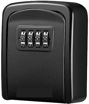 Schlüsselkasten, Schlüsselsafe for den Außenbereich, Passwort-Schlüsselkasten, Dekoration, Schlüsselcode-Box, Schlüsselaufbewahrung, Schließfach, Wandmontage, Passwort-Box, for den Außenbereich, Schlü