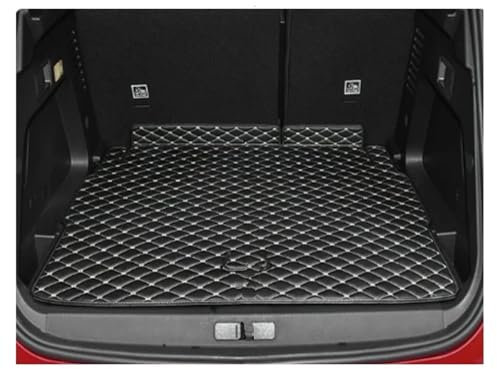 Kofferraumwanne Kofferraummatte Benutzerdefinierte Kofferraummatte Für Citroen C5 Für Aircross 2018 2019 2020 2021 2022 2023 2024 2025 wasserdichte Schutzabdeckung Zubehör(Black beige)