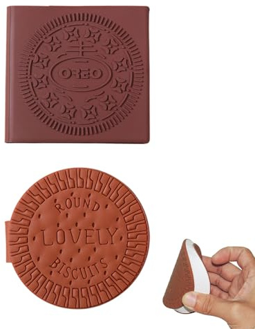 QLEUIFT 2 pcs Haftnotizblock Schoko,Personalisierte Notizen,hochwertiges Papier,mit abgebissener Ecke,160 Haftnotizen,Geschenk für befreundete Lehrerin, Mit horizontalen Linien,schokoladenfarben