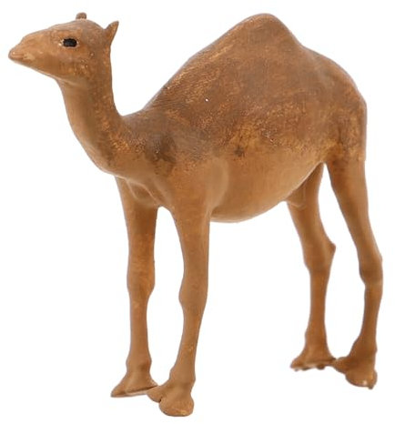 Toyvian Kamel Figur Miniatur Aus Harz Wüstenszenen Dekor Tier Statue Wildlife Ornament Für Schreibtisch Spielzeug Requisiten Modell Maßstab