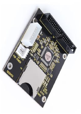 mophrati Adattatore da scheda a IDE Convertitore di connessione professionale Adattatori di memoria a 40 pin Lettore schede memoria per accessori per computer