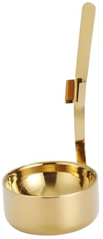 UKCOCO Repose-louche Debout Acier Inoxydable Support Pour Cuillère à Soupe Repose-cuillère Vertical Pour Cuisine Et Table à Manger