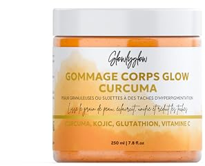 Gommage Exfoliant Corps et Visage au Curcuma, Citronnelle, Tous Types de Peaux, Naturel avec Beurre de Karité et Bergamote