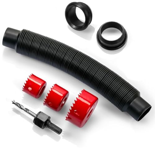 Akfldms Kit de Conector de Manguera para Barriles de Agua de Lluvia Link 2 para Barriles de Lluvia: Guarde Más para Tareas Al Aire Libre en el Jardín del Hogar