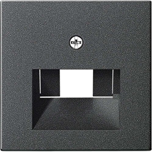 Gira 027028 Abdeckung UAE IAE ISDN System 55, anthrazit