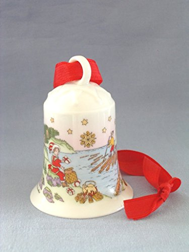 Hutschenreuther - Weihnachtsglocke 1998 - Glocke aus Porzellan - NEU - OVP