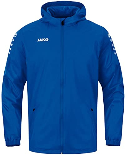 Jako Light Classico 3.0 - Balón de fútbol de Entrenamiento (32 Paneles, Cosido a Mano, 290 g) Multicolor Weiß/Neon Gelb/Blau-290G Talla:4